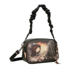 ANEKKE Bolsa de Ombro c/ Tiracolo Pequena Dreamverse Castanha | Ref. 280.39703-450