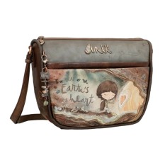 ANEKKE Bolsa de Tiracolo Core Castanha | Ref. 280.39803-050