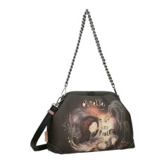 ANEKKE Bolsa de Tiracolo c/ Alça Ombro Dreamverse Castanha | Ref. 280.39703-297