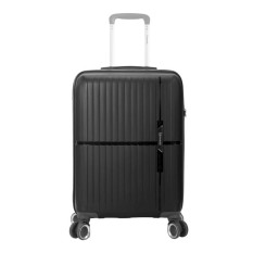 BENZI Mala de Viagem / Trolley Médio 66cm 4 Rodas BZ5754 Preta | Ref. 288.BZ5754P-B