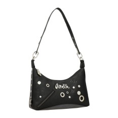 ANEKKE Mala de Ombro Core Crust Preta | Ref. 280.39891-461
