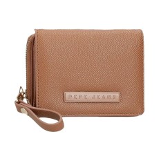 Carteira com Porta-Moedas PEPE JEANS Elia Castanha | Ref. 186.7948232