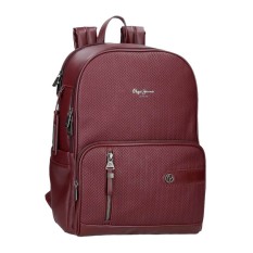 Mochila para Portátil 15" 2C Adapt. PEPE JEANS Sprig Bordô | Ref. 186.7912432