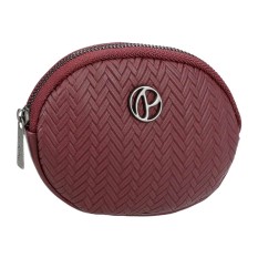 Porta-Moedas Redondo PEPE JEANS Sprig Bordô | Ref. 186.7918032