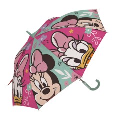 Guarda-Chuvas Comprido Aut. 48/8 85cm MINNIE Verde | Ref. 319.WD16496V