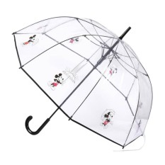 Guarda-Chuvas Comprido Aut. 61/8 94cm MICKEY Transparente | Ref. 319.2400000671