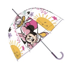 Guarda-Chuvas Comprido Manual 48/8 74cm MINNIE Lilás | Ref. 319.WD16498L