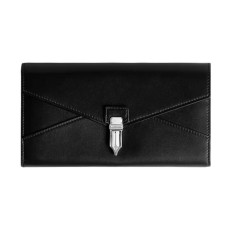 Carteira Compacta 12CC MONTBLANC Soft Continental Preta | Ref. 238.198735