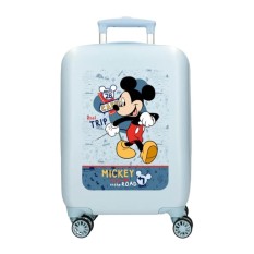 Mala de Cabine / Trolley 50cm 4 Rodas MICKEY Road Trip Azul | Ref. 186.4951321