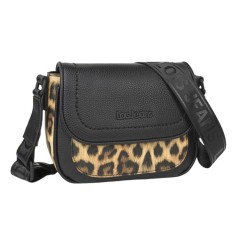 Bolsa de Tiracolo c/ Pala LOIS Eugene Preta | Ref. 237.32538501