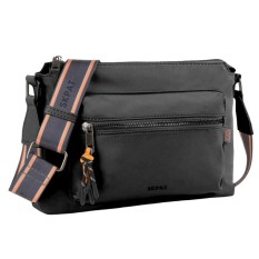 Bolsa de Tiracolo SKPAT Parma Preta | Ref. 237.32393001