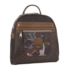 Mochila de Passeio SKPAT Fiorella Castanha | Ref. 237.32419201