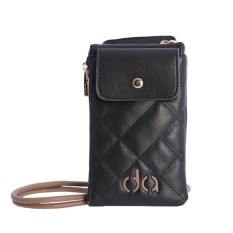 Bolsa Porta Telemóvel DON ALGODON Varese WQI7820001 Preta | Ref. 278.WQI7820001