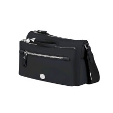 SAMSONITE Bolsa de Ombro c/ Pouch Karissa Evo Preta | Ref. 92KP200209
