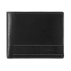 CAMEL ACTIVE Carteira Jeans com Porta-Moedas Field Preta | Ref. 91.11292