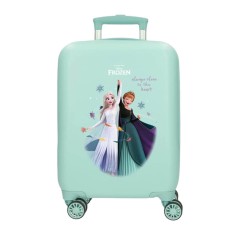 Mala de Cabine / Trolley 50cm 4 Rodas FROZEN Always Close To The Heart Turquesa | Ref. 186.4341341
