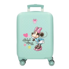 Mala de Cabine / Trolley 50cm 4 Rodas MINNIE Imagine Turquesa | Ref. 186.4231342