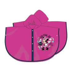 Poncho para Chuva Impermeável 3 Anos MINNIE Me Time Rosa | Ref. 248.MIN23-1879R3