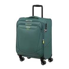 AMERICAN TOURISTER Mala de Cabine 55cm 4R Coated Exp. SummerRide Dark Forest | Ref. 92ME710414