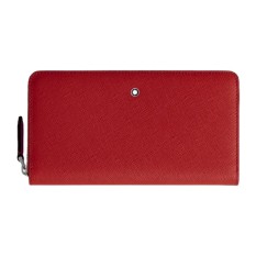 Carteira com fecho 12CC MONTBLANC Sartorial Brick Red/Blush | Ref. 238.198982