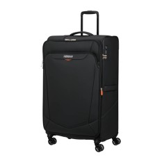 AMERICAN TOURISTER Mala de Viagem Grande 80cm 4R Coated Exp SummerRide Preta | Ref. X92ME710609