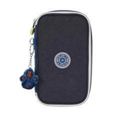 Estojo Escolar KIPLING 50 Pens Fantasy Blue Block | Ref. 187.40K109998FB