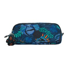 Estojo Escolar KIPLING Gitroy Blue Monkey Fun | Ref. 187.40KI35608HJ