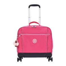 Pasta Escolar com 4 Rodas KIPLING New Storia Happy Pink Combo | Ref. 187.40KI4050BZ8