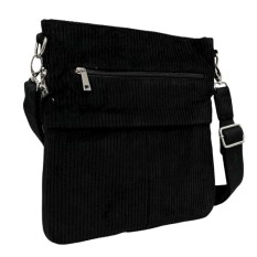 Bolsa de Tiracolo Grande PHYNÈS 8073342 Preta | Ref. 179.3342P