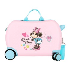 Mala de Viagem Infantil 45cm 4R Easyjet MINNIE Imagine Rosa Claro | Ref. 186.4231043