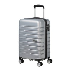 AMERICAN TOURISTER Mala de Cabine 55x35cm 4R Flashline Prata | Ref. 92ME800525
