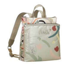 ANEKKE Mochila de Passeio Quadrada Alma Smart Pack Dourada | Ref. 280.40605-233