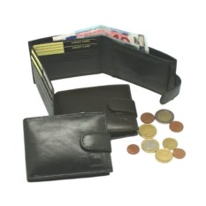 DOGGY Carteira Porta-Notas com Porta-Moedas Homem Castanha | Ref. 86.169C