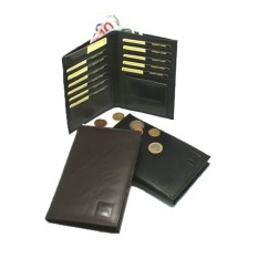 DOGGY Carteira Vertical com Porta Moedas Preta | 86.171P