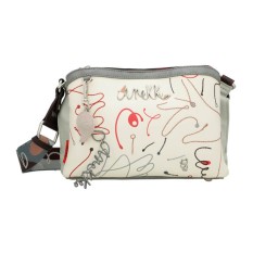 ANEKKE Bolsa de Tiracolo Média Alma Olé Azul | Ref. 280. 40763-414