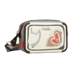ANEKKE Bolsa Transversal Rectangular Alma Olé Azul | Ref. 280.40763-447