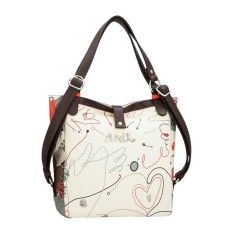 ANEKKE Mala Conversível Mochila Alma Olé Azul | Ref. 280.40765-144