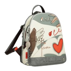 ANEKKE Mochila de Senhora Tripla Alma Olé Azul | Ref. 280.40765-044