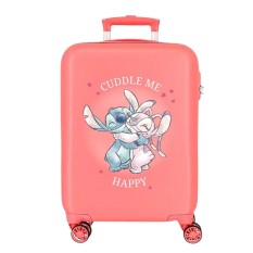 Mala de Cabine / Trolley 55cm 4R STITCH Cuddle Me Coral | Ref. 186.4041143