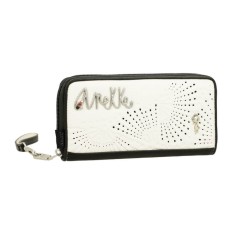 ANEKKE Carteira Grande RFID Alma Lunares Branca | Ref. 280.40729-908