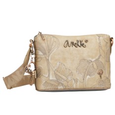 ANEKKE Bolsa Tiracolo Média Memories Whispers 40823-329 Dourada | Ref. 280.40823-329