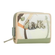 ANEKKE Carteira Pequena RFID Alma Original Verde | Ref. 280.40749-903