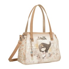 ANEKKE Mala de Ombro Memories Castanha | Ref. 280.40802-132