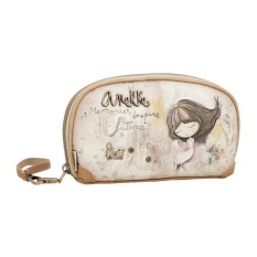 ANEKKE Bolsa / Carteira RFID Memories Castanha | Ref. 280.40809-709