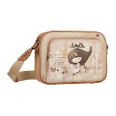 ANEKKE Bolsa de Tiracolo Média Memories Castanha | Ref. 280.40803-516