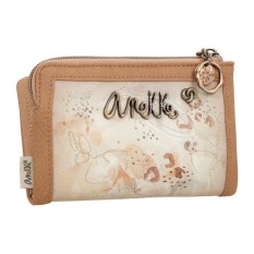 ANEKKE Carteira Flexível RFID Memories Stories Castanha | Ref. 280.40819-912