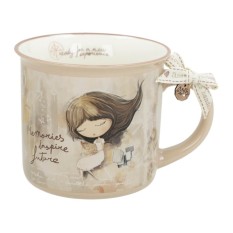 ANEKKE Caneca de Porcelana Real Bege | Ref. 280.40485-103