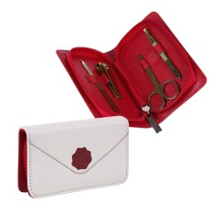 Estojo de Manicure 4Pc. HARRY POTTER Branco/Vermelho | Ref. 299.2500002330