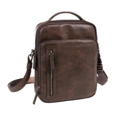 Bolsa de Tiracolo c/ Asa de Mão MATTIES Verota Castanha | Ref. 132.4018280