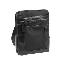 Bolsa de Tiracolo Pequena 2C MATTIES Nylon Sport Preta | Ref. 132.4019020